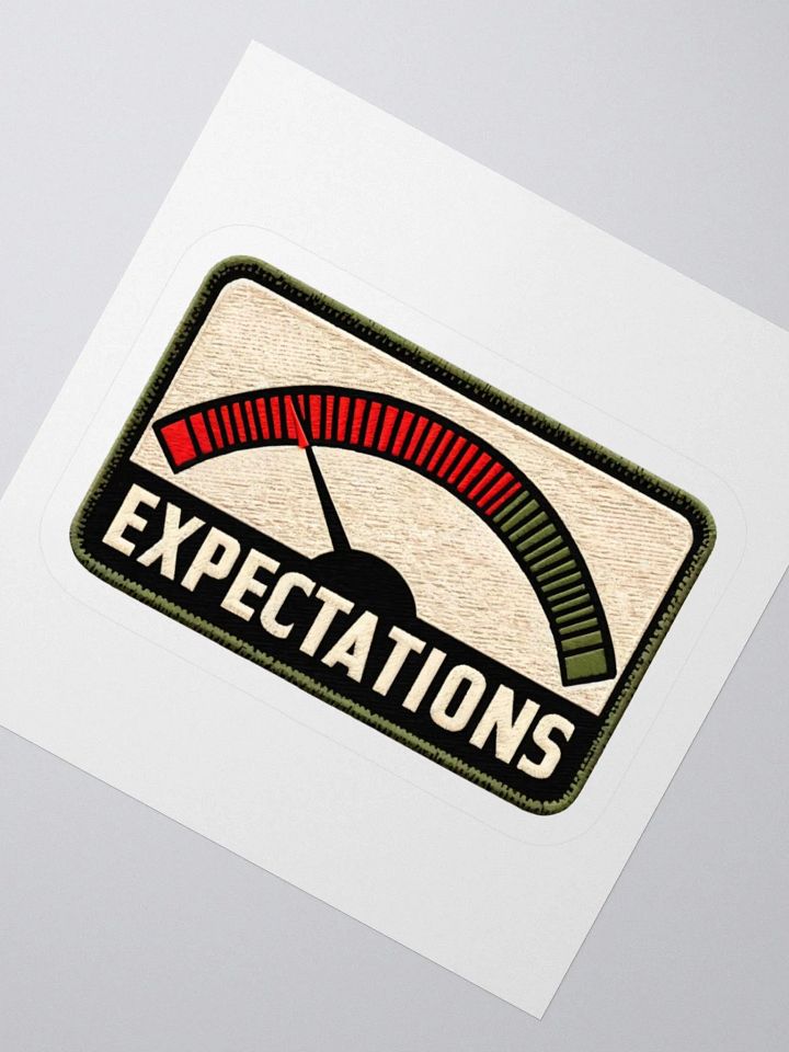 Expectations Meter Sticker product image (2)