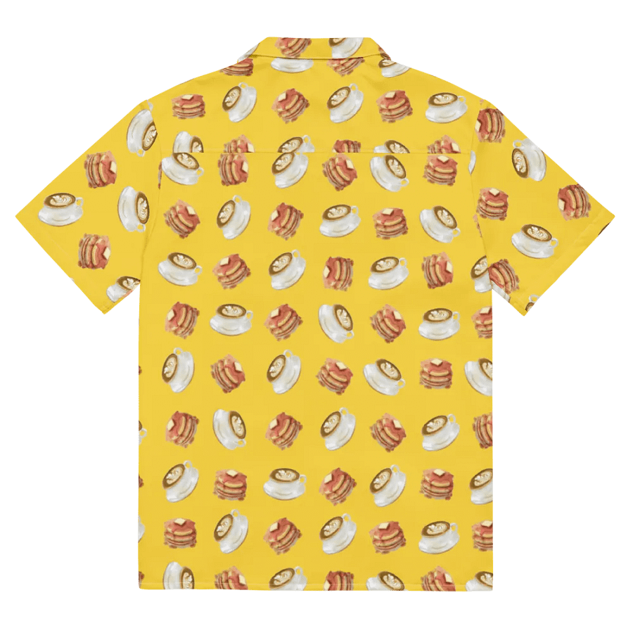 Cafe Latte Pancake Hawaiian Shirt product image (11)