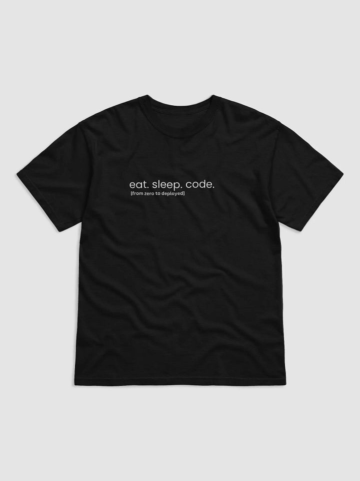 Eat Sleep Code Tee product image (1)
