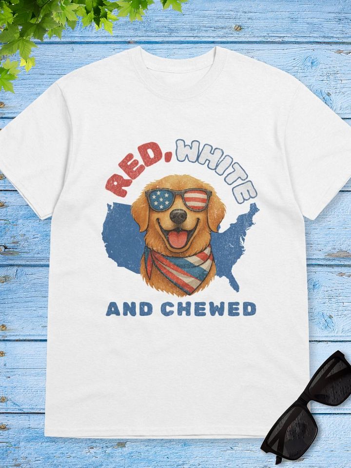 Red, White, and Chewed Tee product image (1)