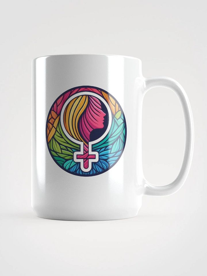 Vibrant Profile White Glossy Mug product image (1)