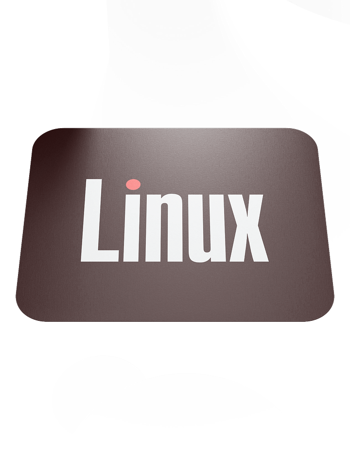 Thinkpad-style "Linux" Mouse Pad product image (1)