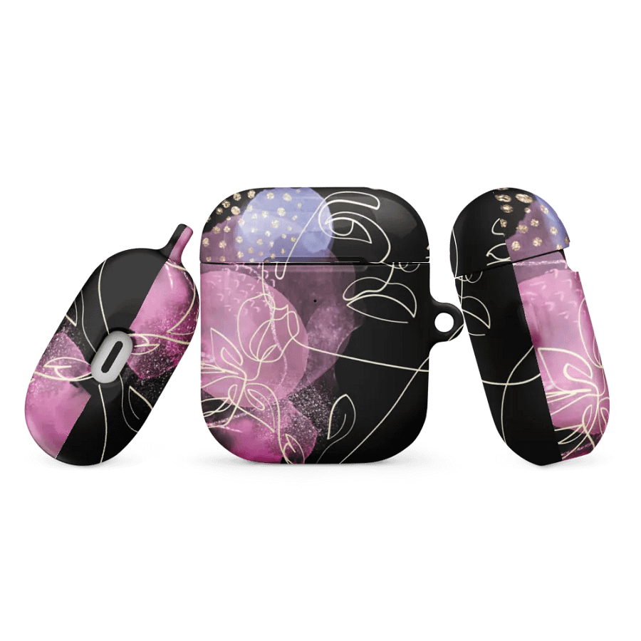 Whimsical Faces & Flora AirPods® Case gift for moms friends sons daughters product image (13)