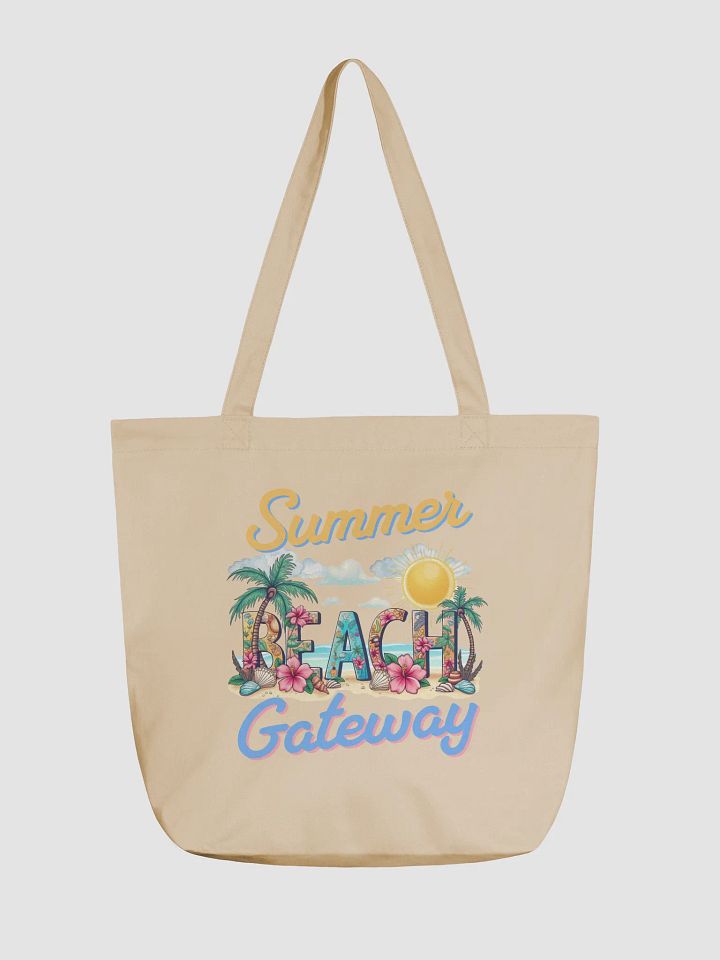 Summer Gateway Beach Organic Tote product image (5)