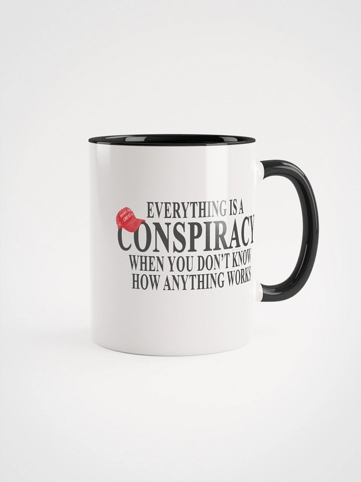 Everything is a Conspiracy Mug - Being Liberal product image (2)