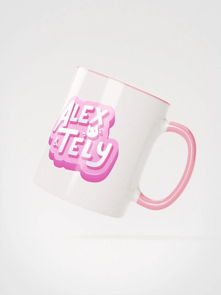 Alex & Tely Pink Logo Color Mug product image (2)