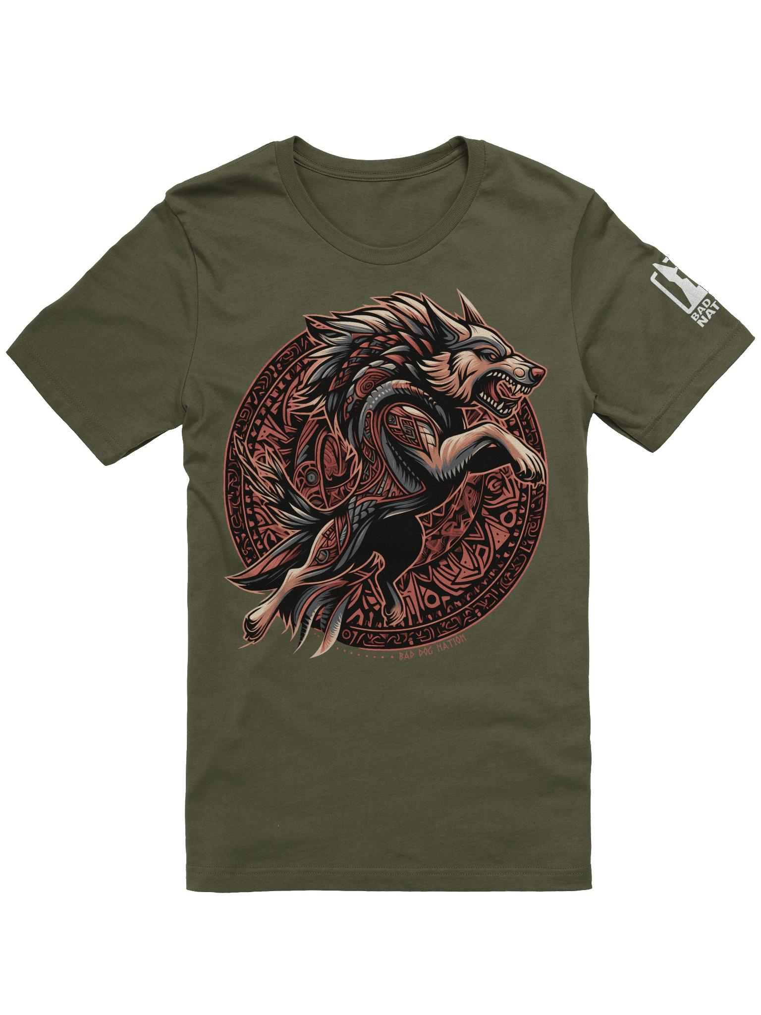 Norse Wolf - Premium Unisex T-shirt product image (2)
