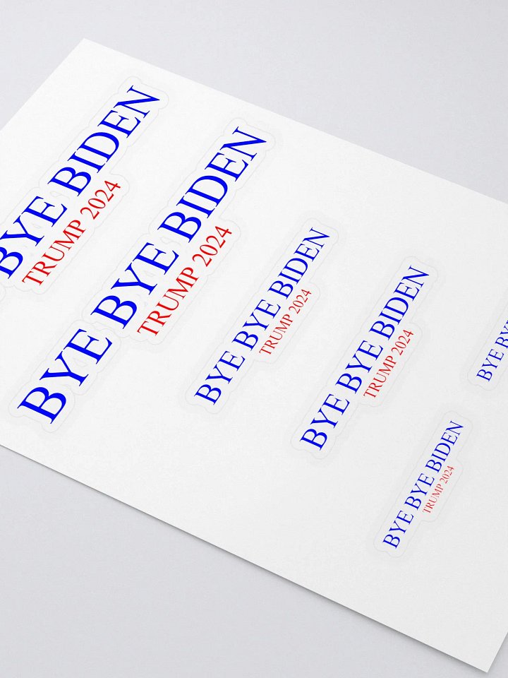 Bye Bye Biden Stickers product image (2)