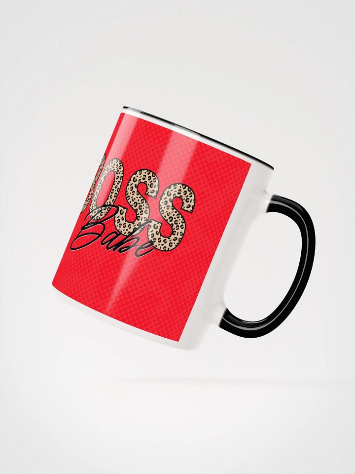 Leopard Theme BOSS Babe Mug product image (2)