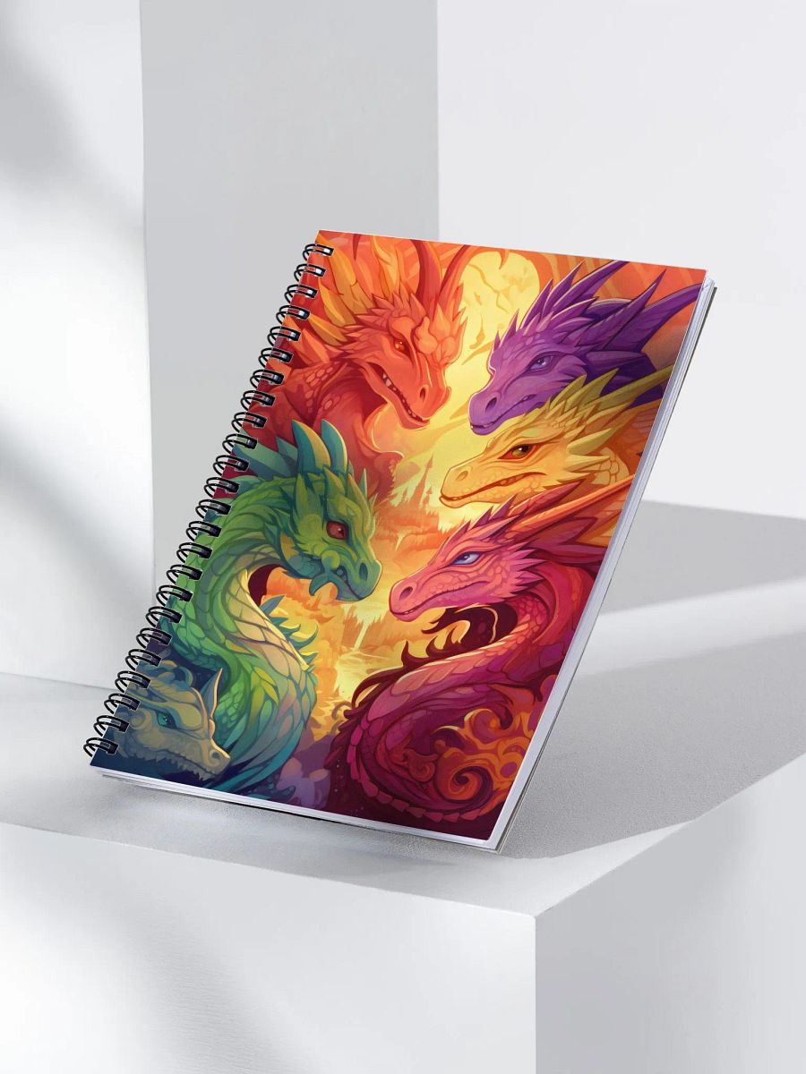 Dragon Universe Spiral Notebook product image (3)