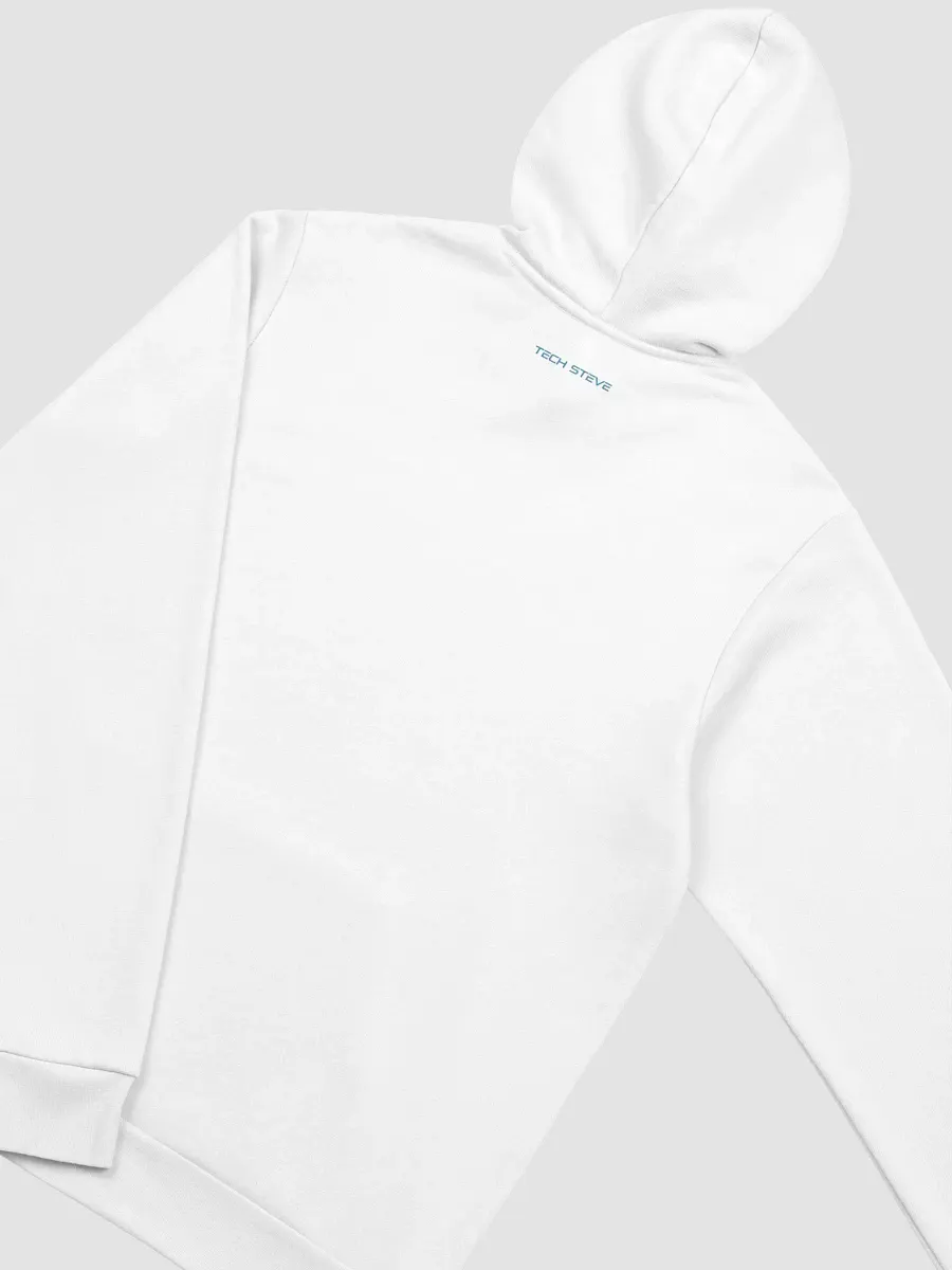 White Bella+Canvas Supersoft Hoodie product image (6)