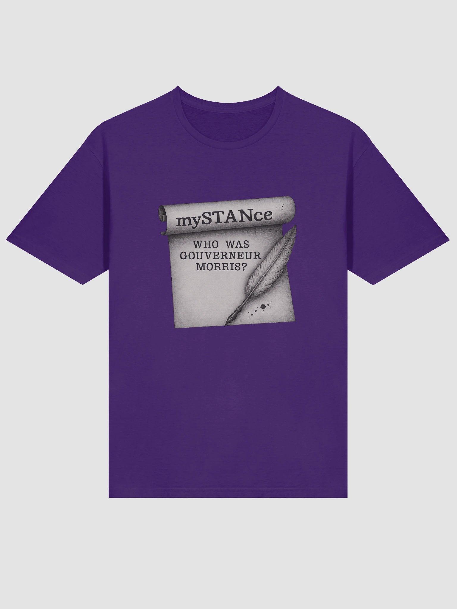 Gouveneur Morris QR Code T-Shirt product image (24)