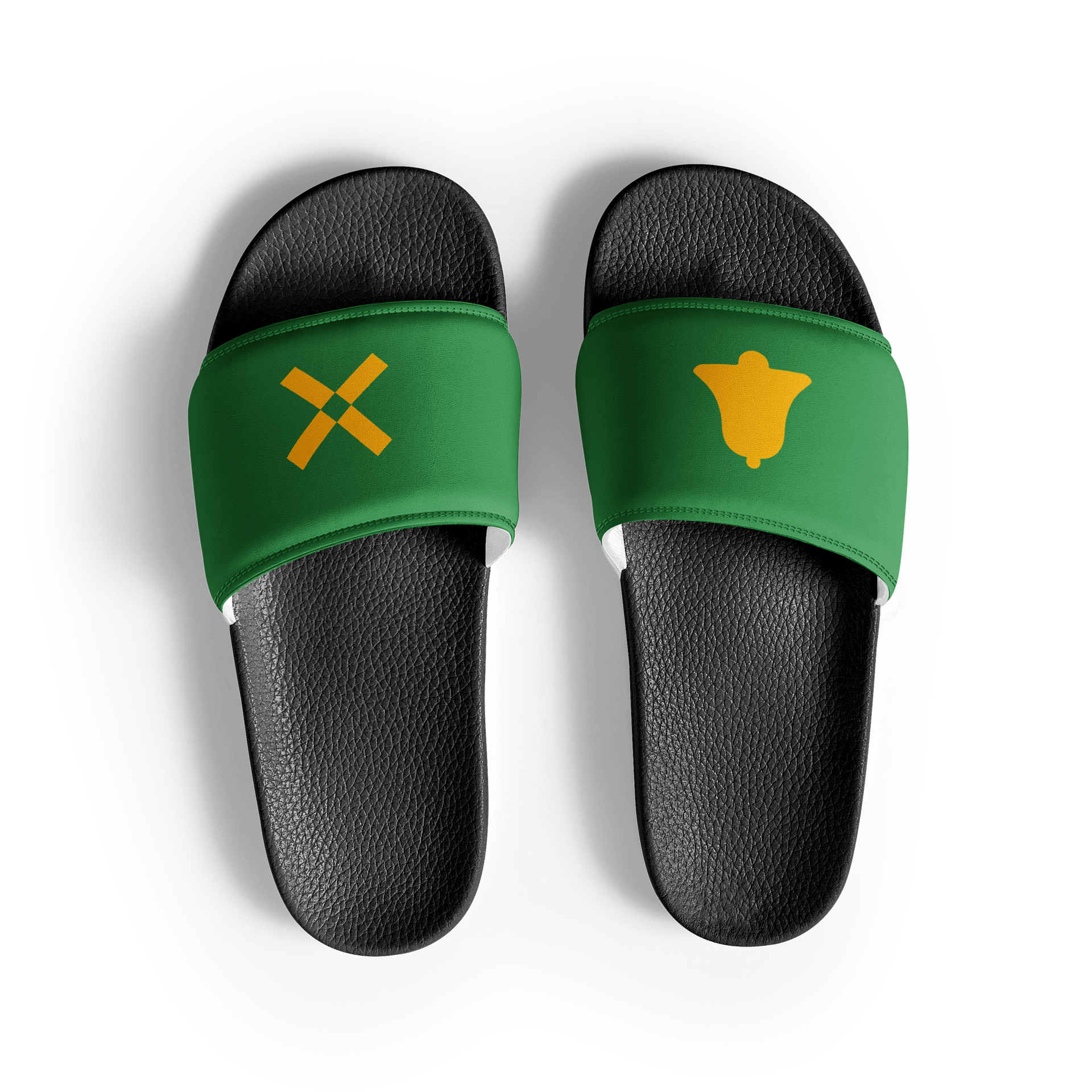 Green Bell Icon Women's Slides product image (2)
