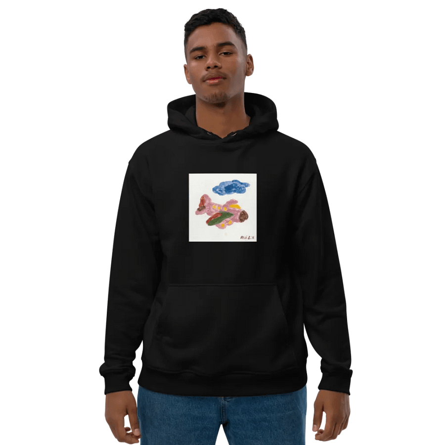 Kid Airplane (Premium Eco Hoodie) product image (1)
