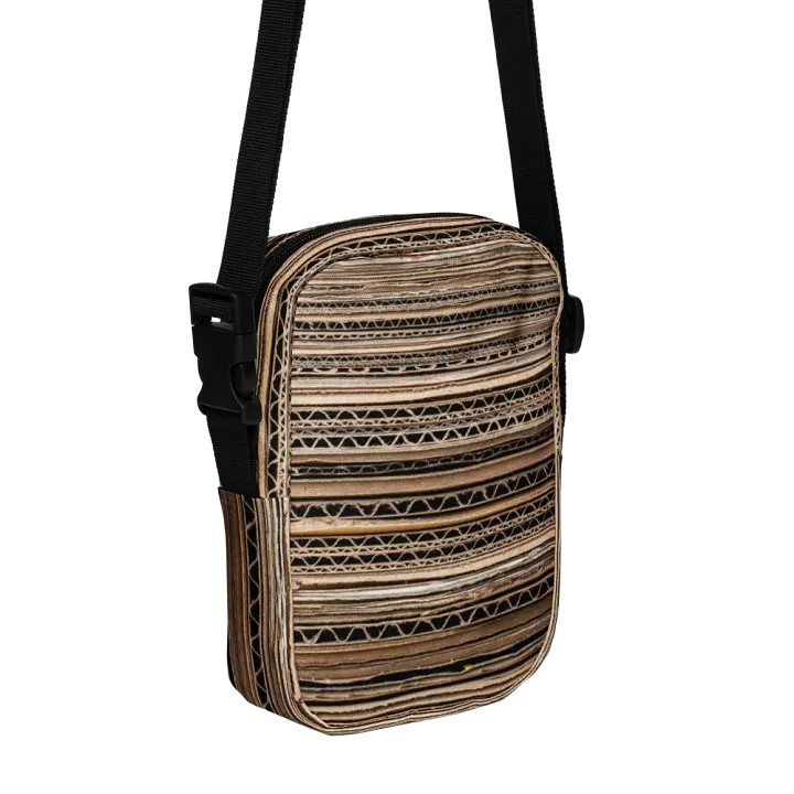 Corrugated Cardboard/ Paper Crossbody Bag product image (1)