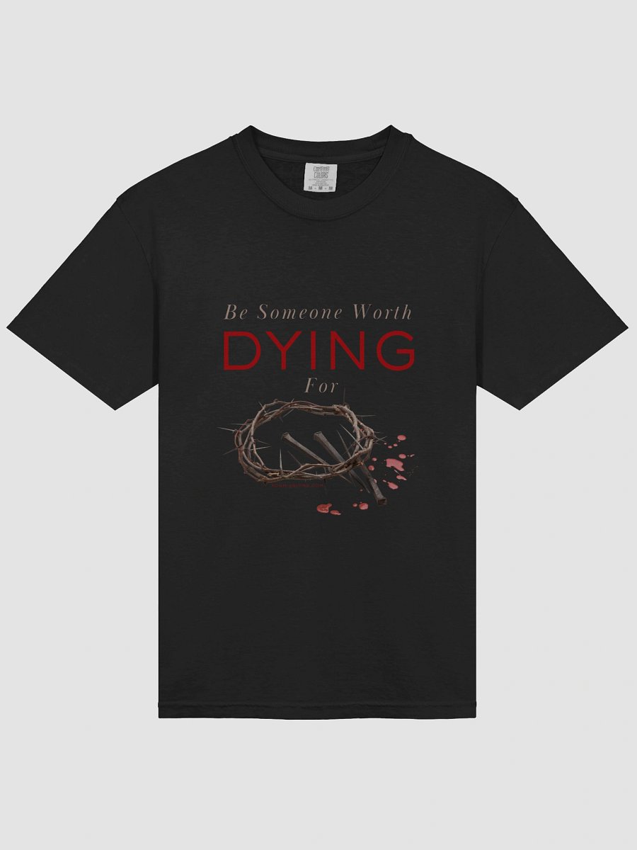 Live for Christ Comfort Colors Dyed HeavyweighT-Shirt product image (3)