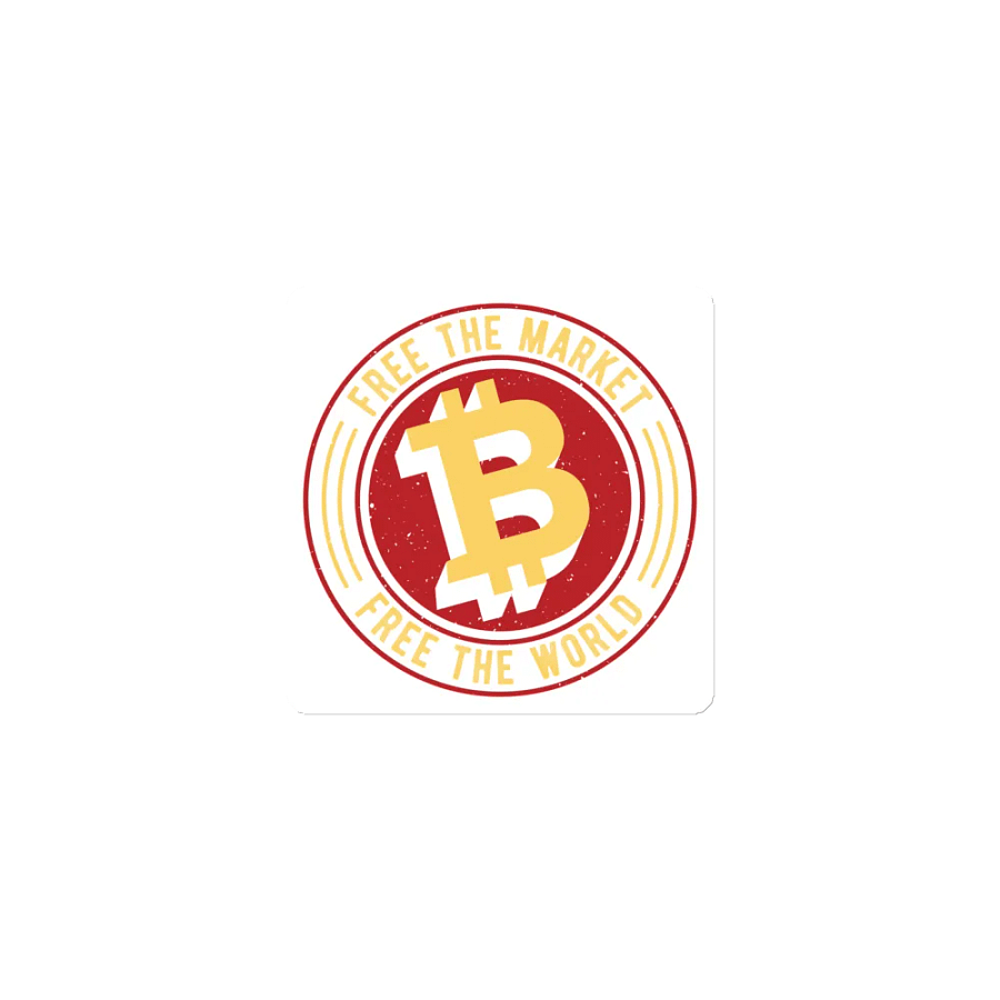 Bitcoin Revolution Die-Cut Magnets product image (1)