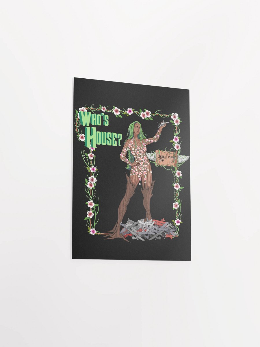 "Who's House, Groot's House" Poster (Dark) product image (14)