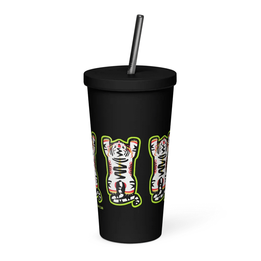 White Electric Tiger - Insulated Tumbler product image (4)