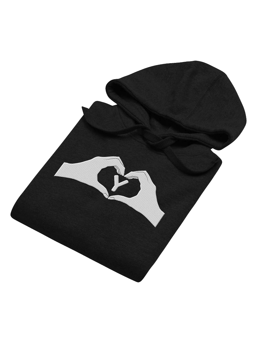 Heartfelt Love "Y" Embroidered Unisex Premium Hoodie product image (43)
