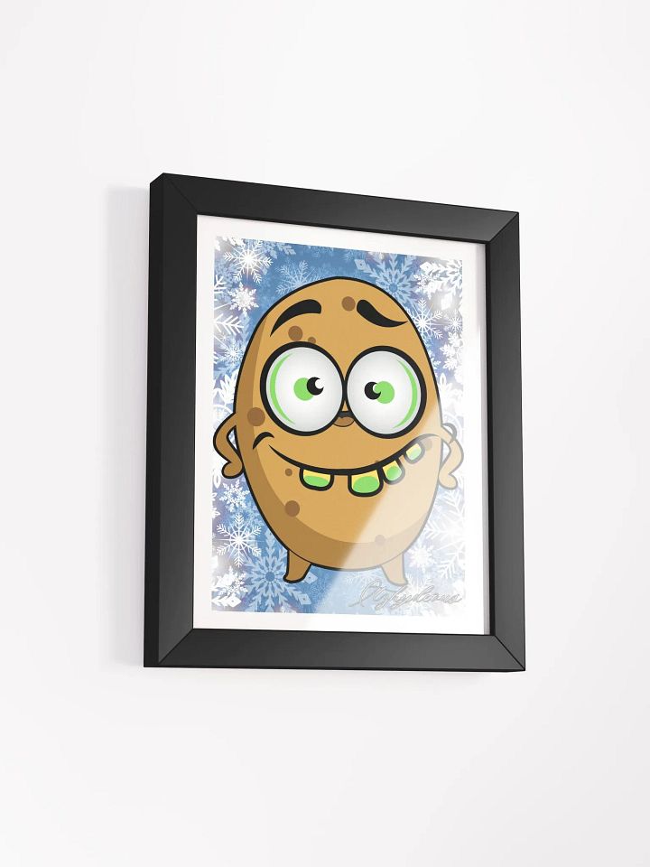Whimsical Winter Potato Framed Poster product image (2)