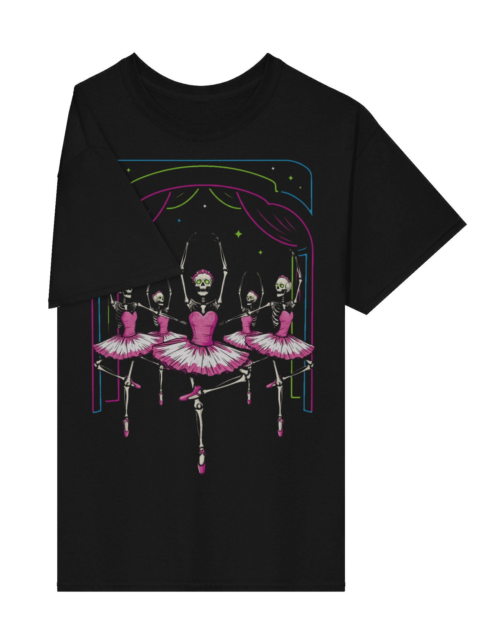 Skeleton & Ballerina Dance T-Shirt product image (14)