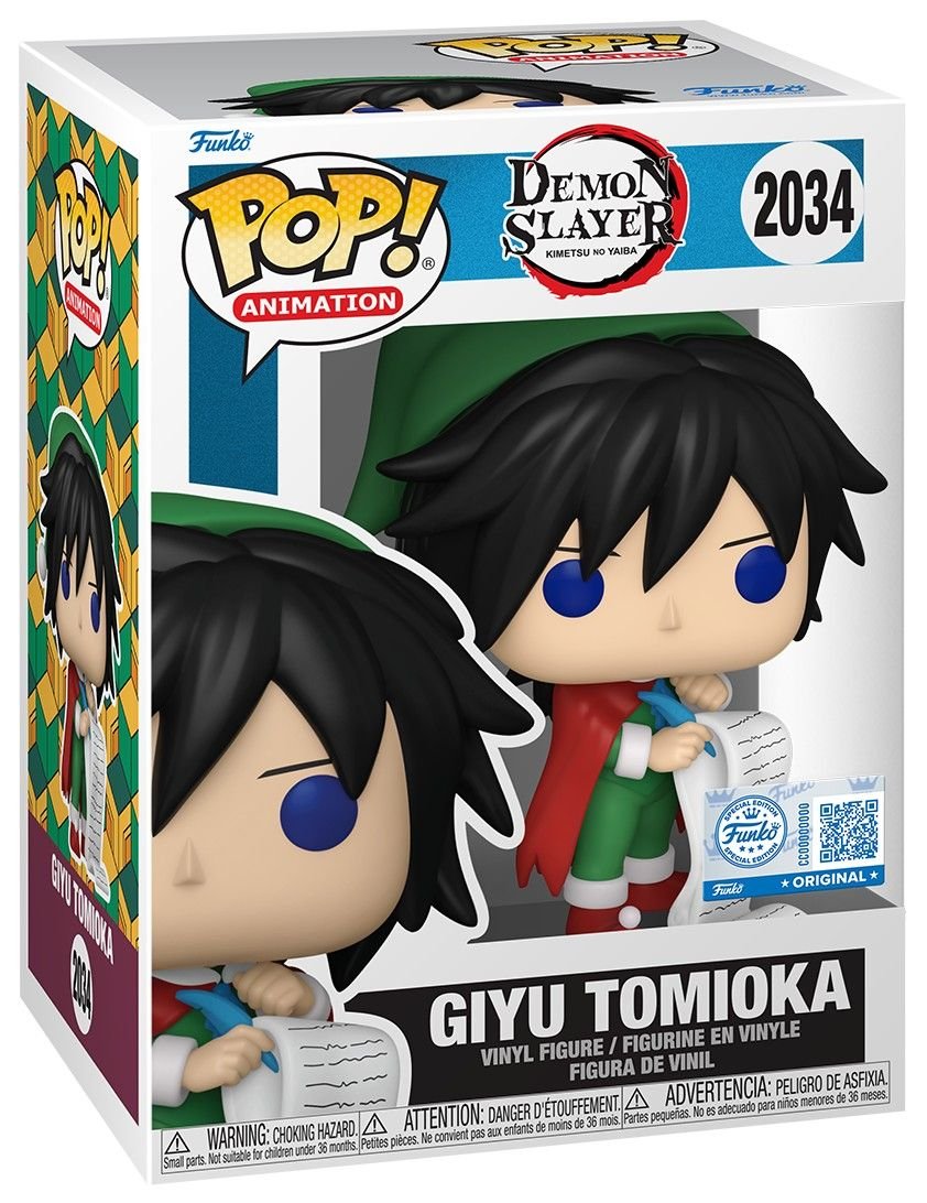 Funko POP! - Demon Slayer - Giyu Tomioka (Holiday) (Special Edition) product image (2)