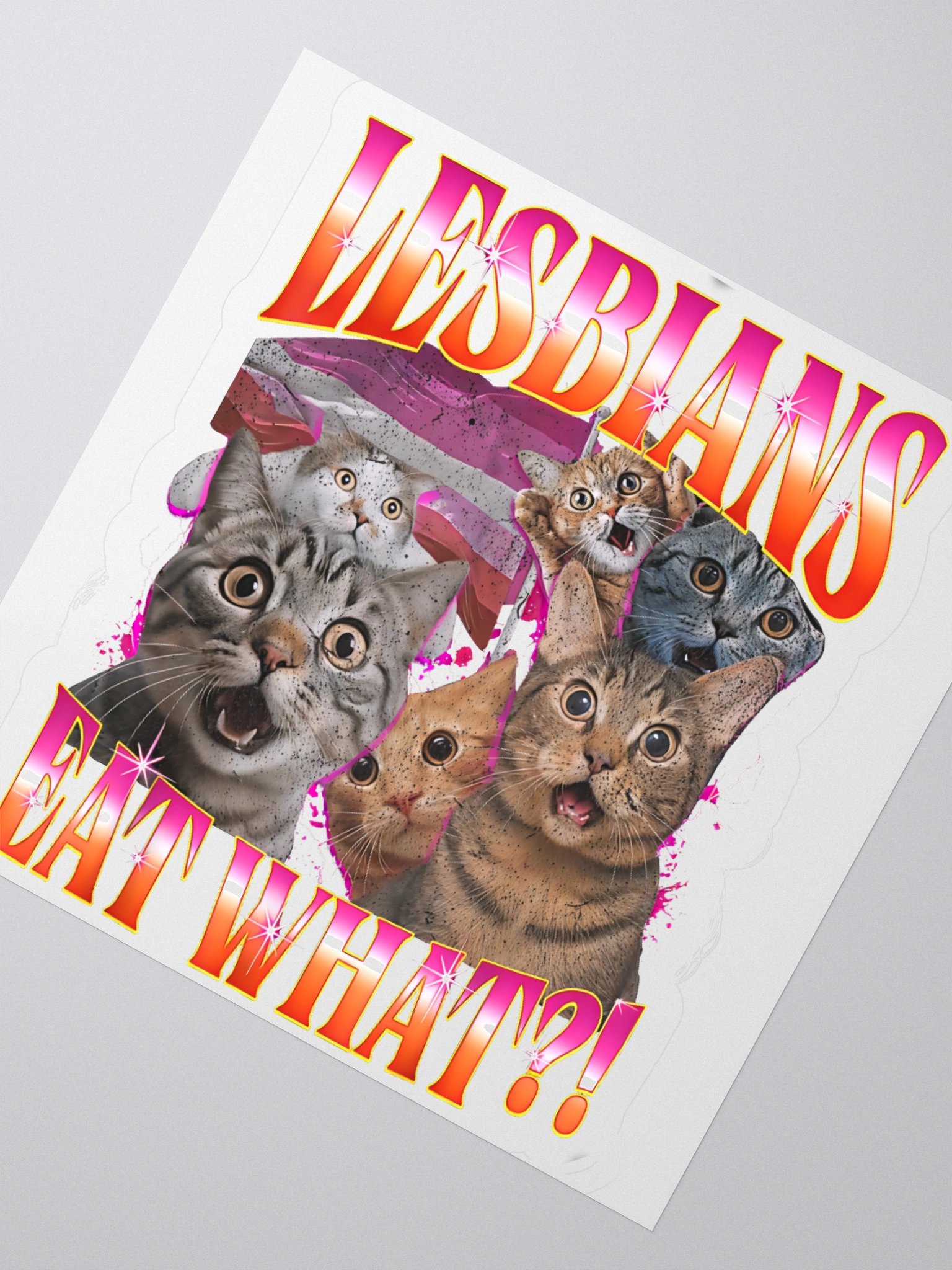 Lesbians Eat What Sticker product image (2)