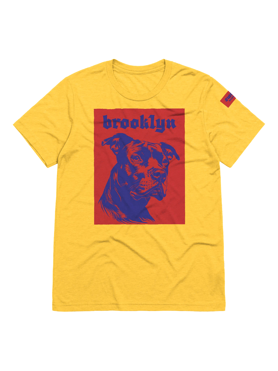 Brooklyn Staffordshire Terrier Unisex Bella+Canvas Triblend Short Sleeve T-Shirt product image (1)