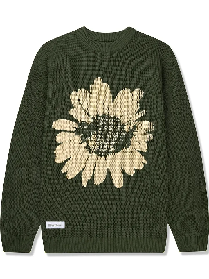 Sunflower Knit Sweater, Army product image (1)