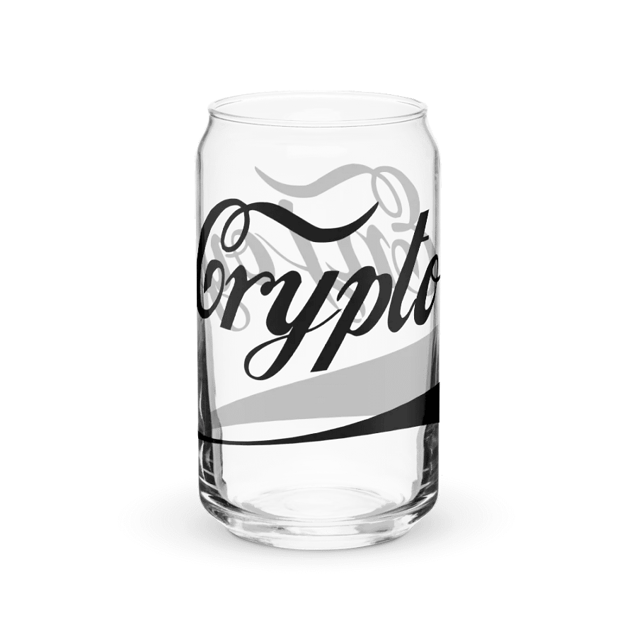 Sleek Can-Shaped Glassware - Enjoy Crypto product image (1)