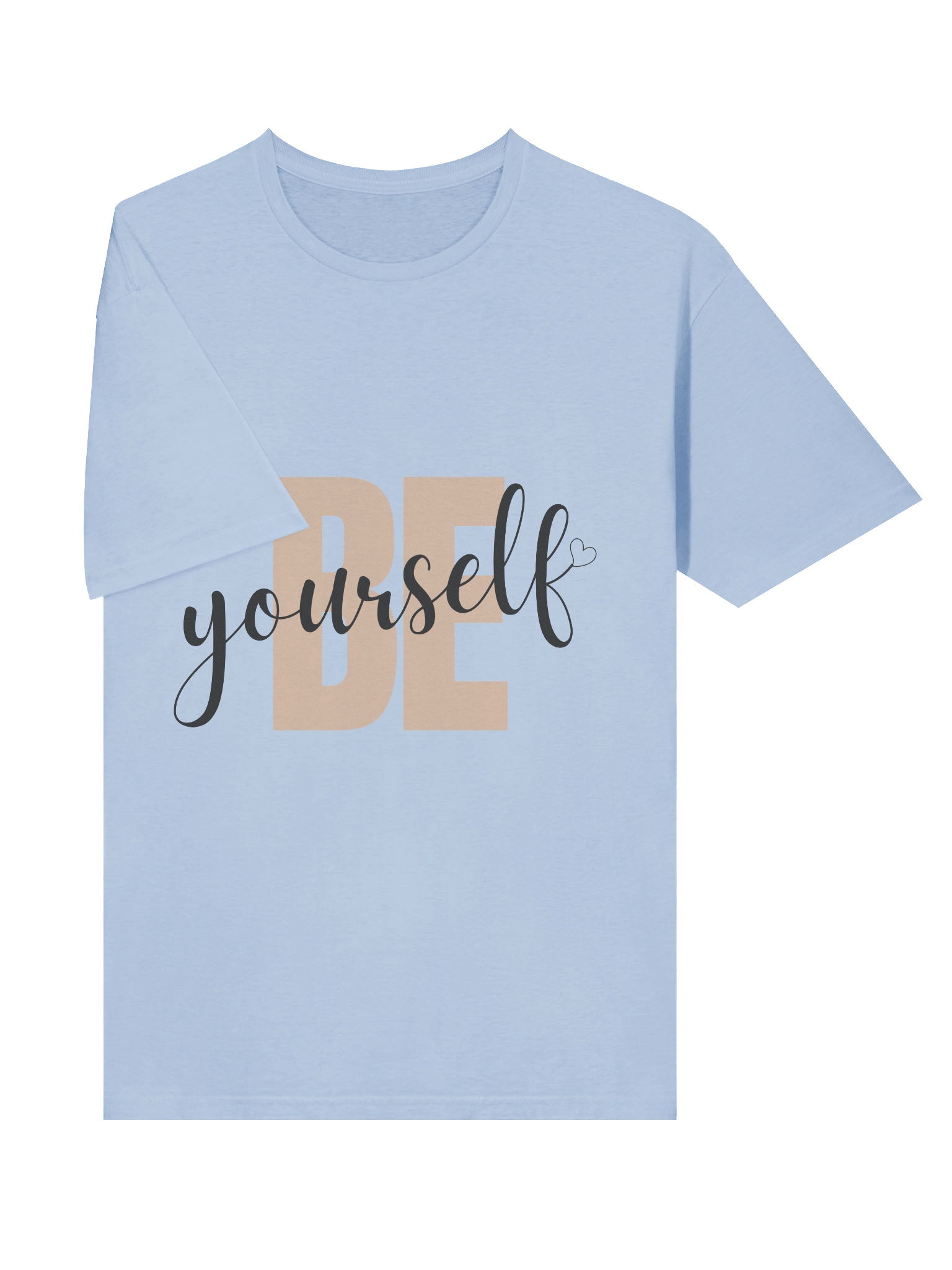 BE Yourself Block Letters T-Shirt product image (19)