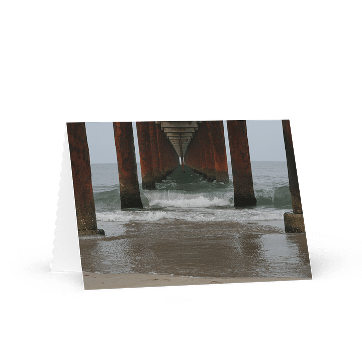 Pier Perspective Greeting Card product image (1)