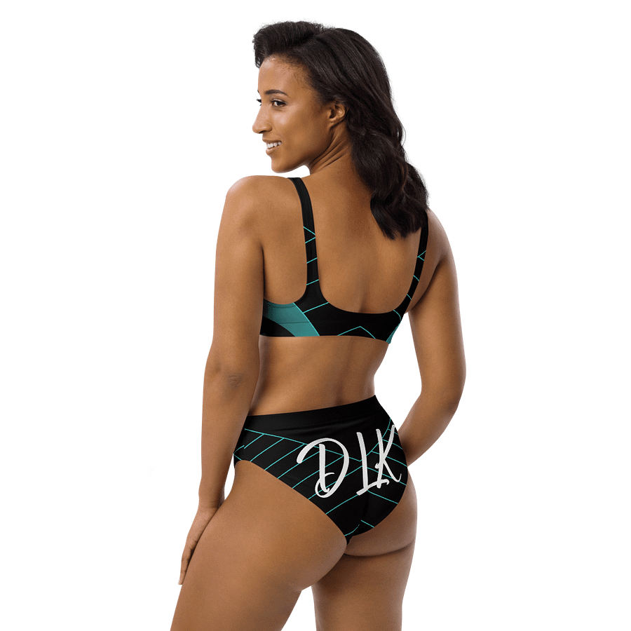 All-Over Print Recycled High-Waisted Bikini product image (9)