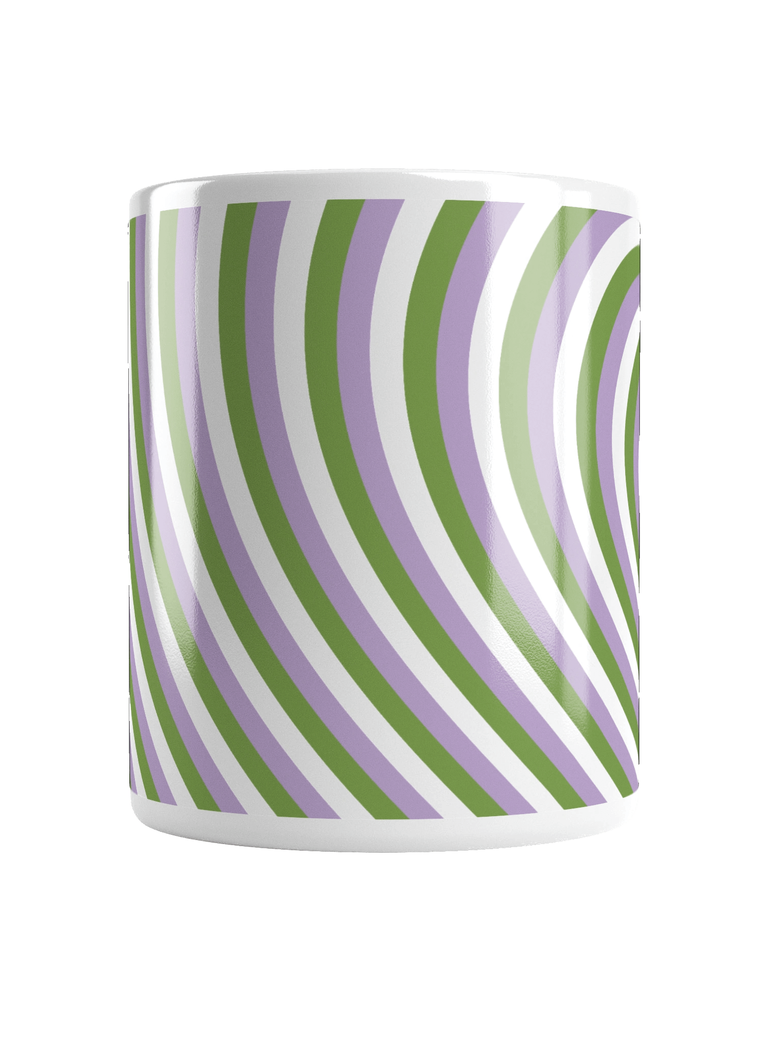 Genderqueer Pride Hearts Mug (Left-handed) product image (6)
