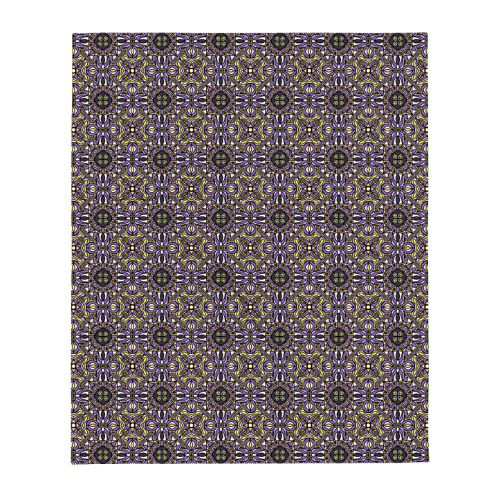 Non-Binary Abstract Cozy Blanket product image (2)