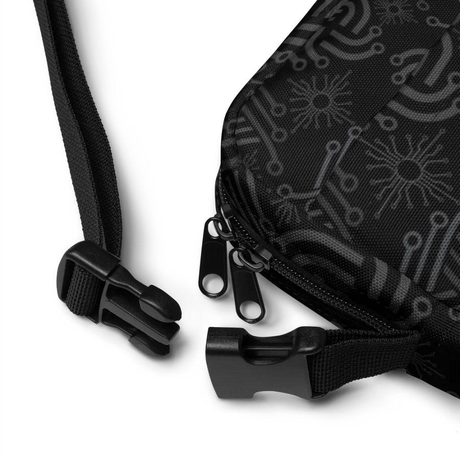 Cosmic Geometric tecno Crossbody Bag for men and woman tecis product image (8)