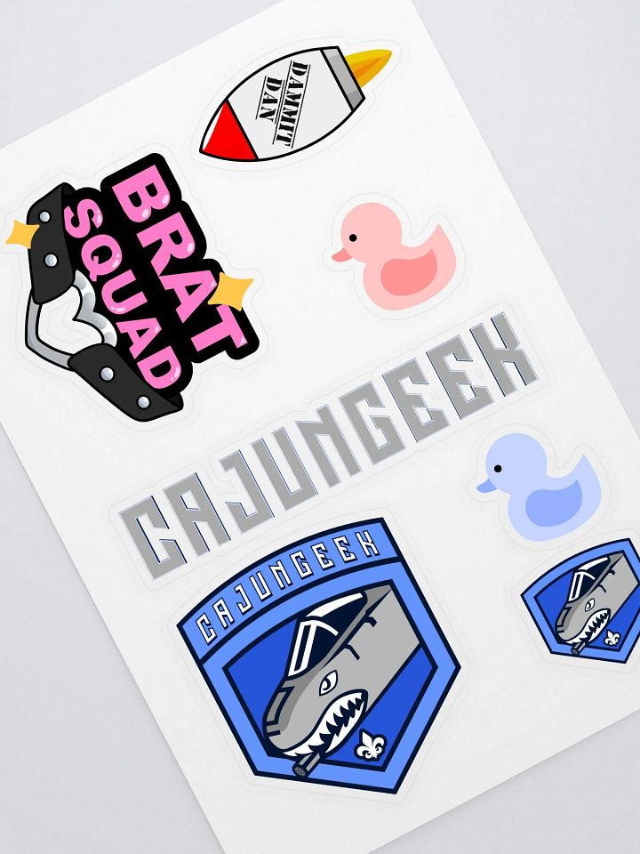 CajunGeek Stickers product image (1)