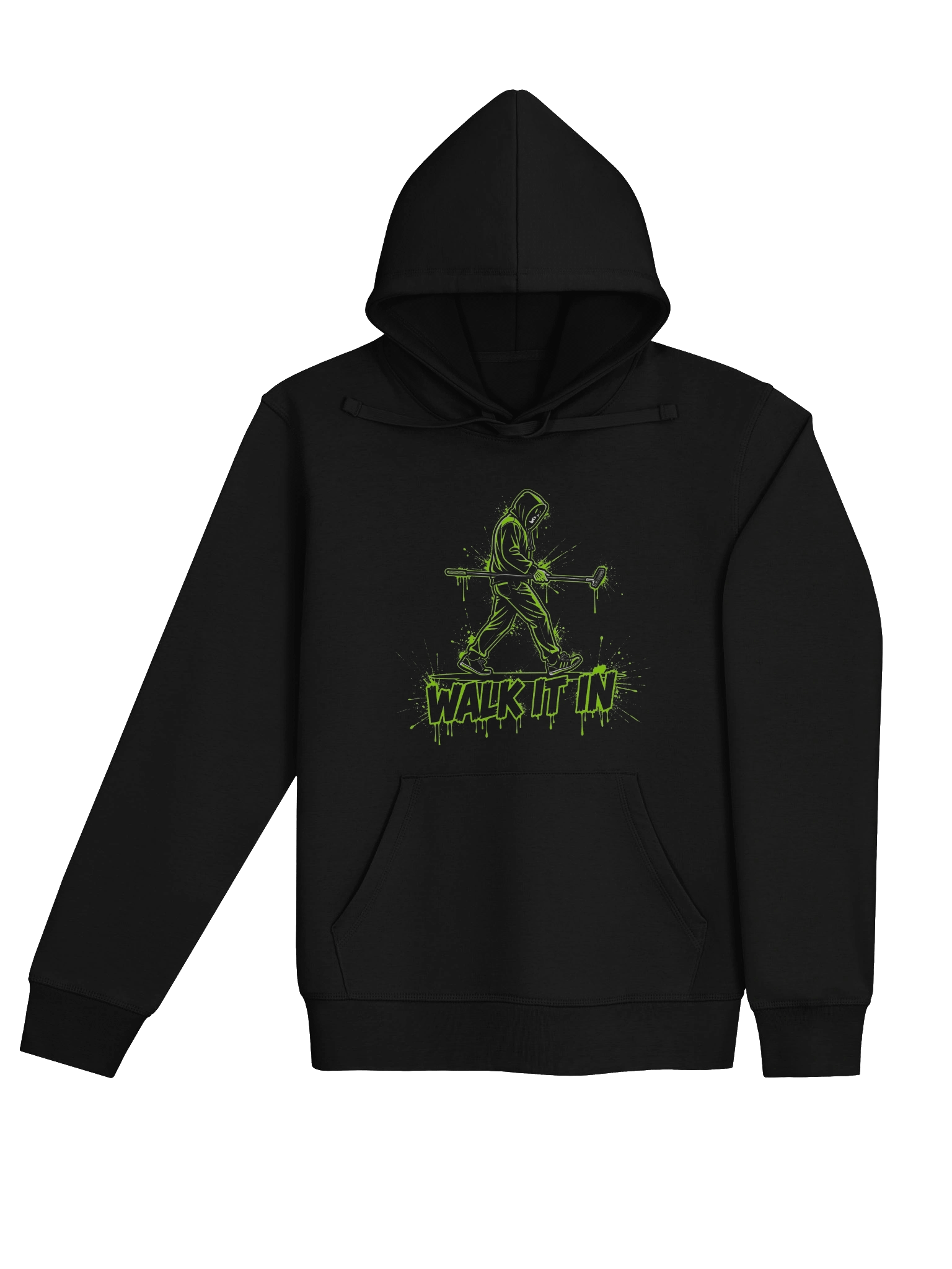 Limited Edition Street Art Hoodie — Walk It In (Black or Anthracite) product image (4)