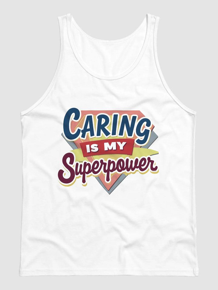 Caring Superpower Logo Tank product image (1)
