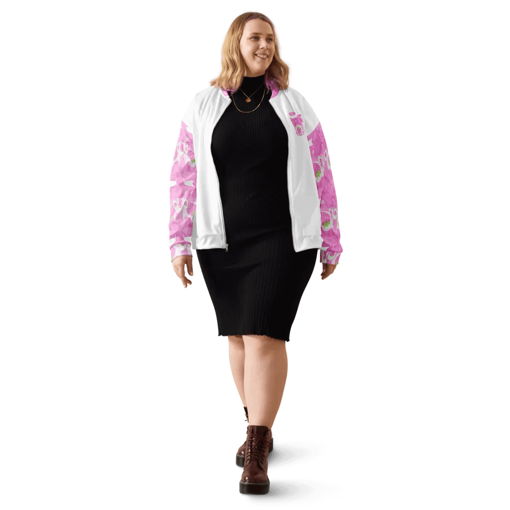 Strawberry Milk Bomber Jacket product image (5)