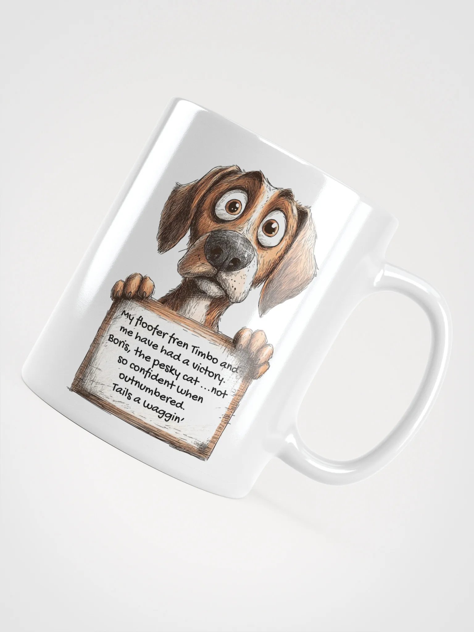 Beagle Thought Dog Humor Mug product image (11)