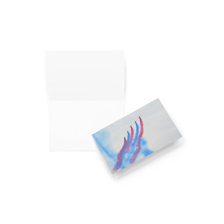 Red Arrows Flying (Greeting Card) product image (2)