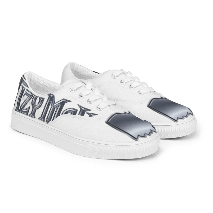 Tizy Mak Lace-Up Canvas Shoes product image (3)