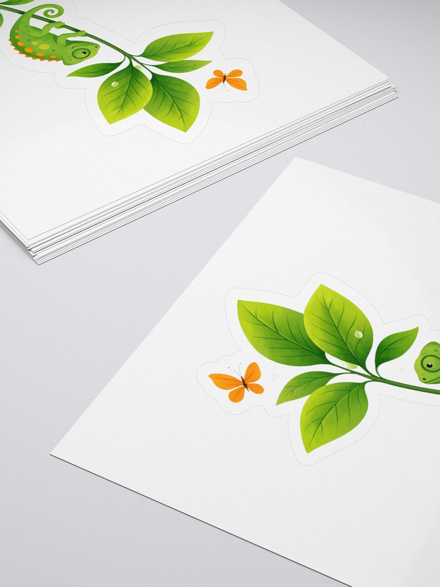 Chameleon Adventure Kiss Cut Stickers product image (4)