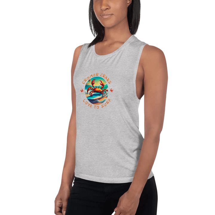Cromer Crabs Love to Surf Women's Tank Top product image (6)