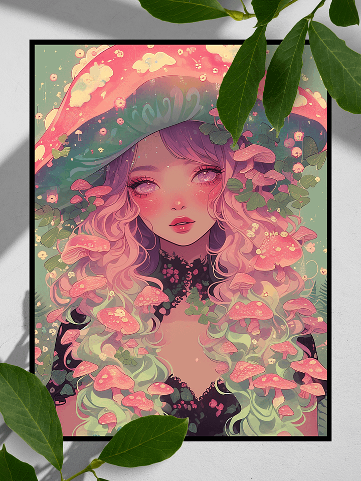 Petal Pinkcap on Matte Poster Paper product image (9)