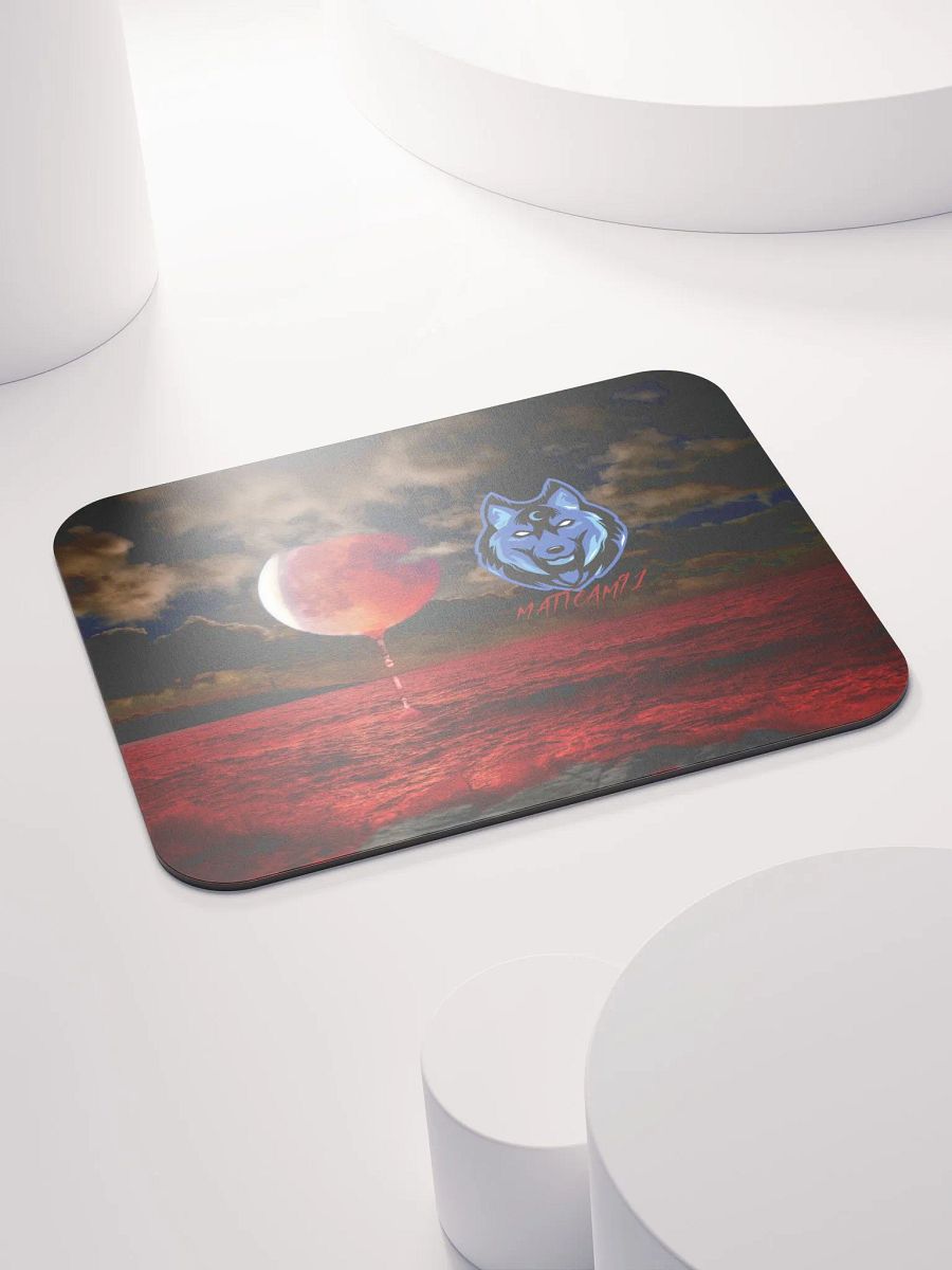 Blood Moon Wolf Mouse Pad product image (4)