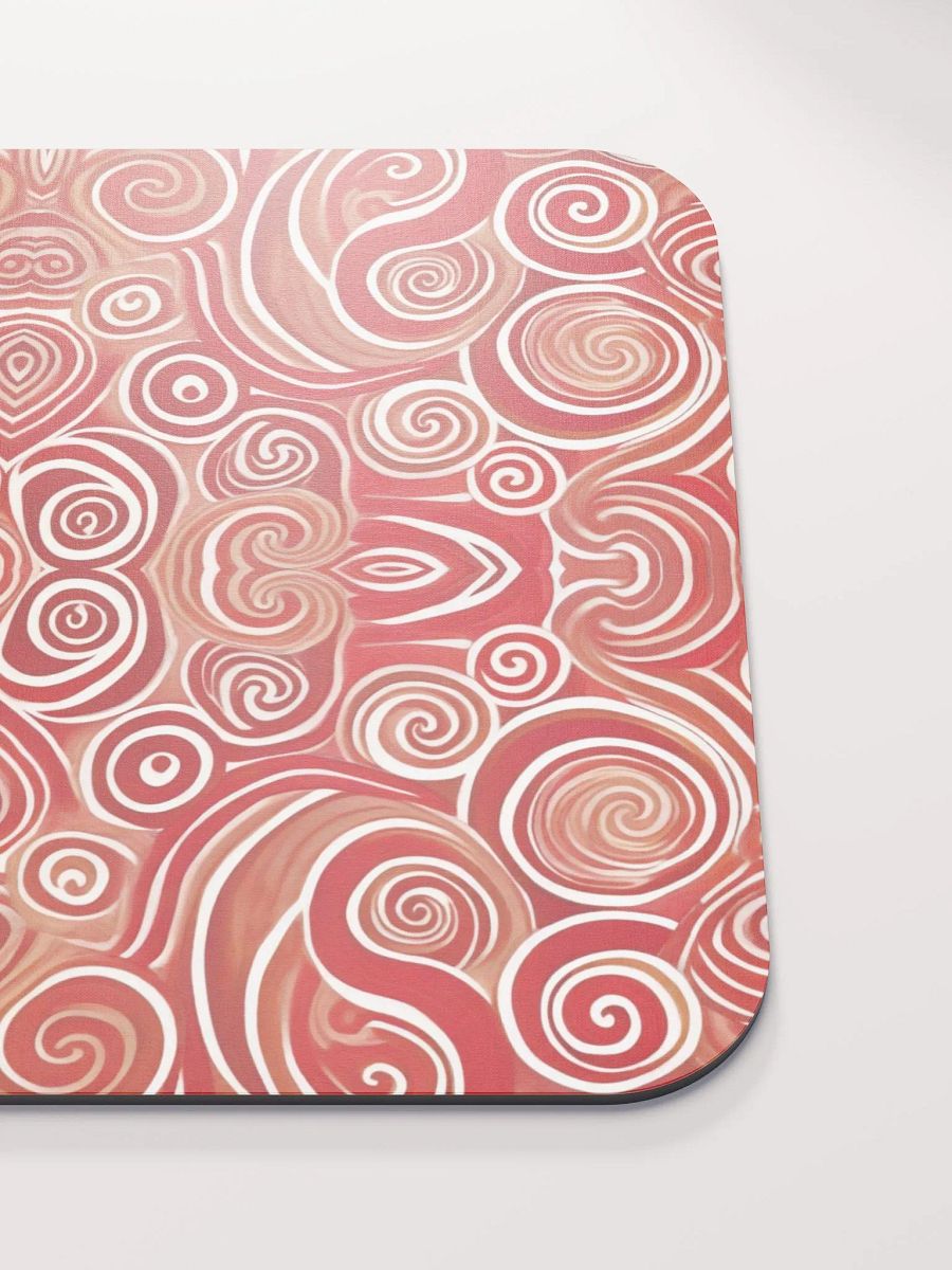 Funky Cherry Liquid Swirls Tie-Dye Classic Mouse Pad product image (6)