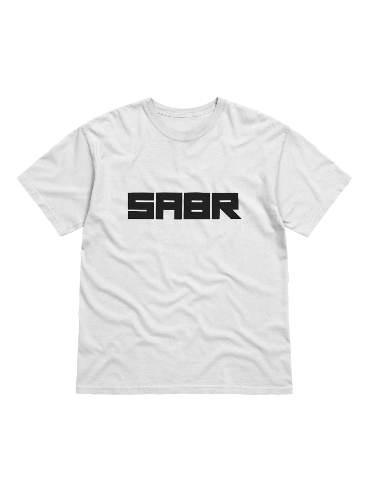SABR Black Logo Unisex 100% Cotton T-Shirt product image (1)